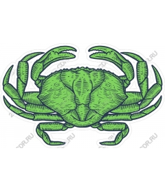  Зеленый краб