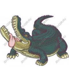  Fancy crocodile