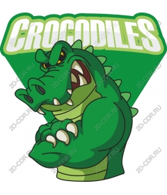  Cartoon crocodile