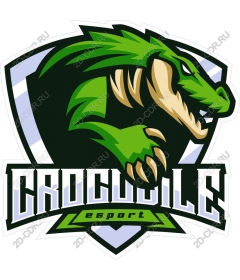 The crocodile logo Esport
