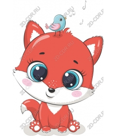  Whimsical Fox and bird