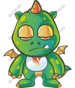  Cute cartoon dragon