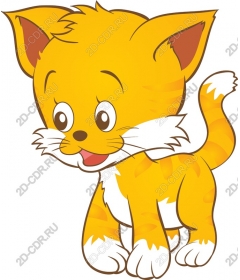  Cute cartoon cat