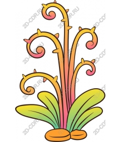  Bright whimsical plant