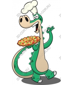 Pizza "Dinosaur Boss"