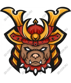  Samurai Dog Warrior