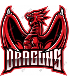  Fierce Red Dragon