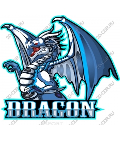  Ferocious Blue Dragon