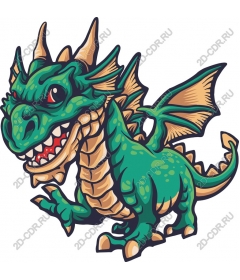  Adorable cartoon Dragon