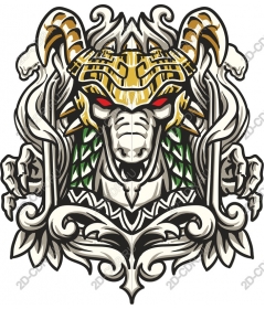  A ferocious majestic beast