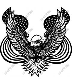 The majestic eagle Clipart