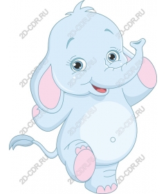  The cute elephant