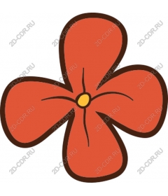  Красный Цветок