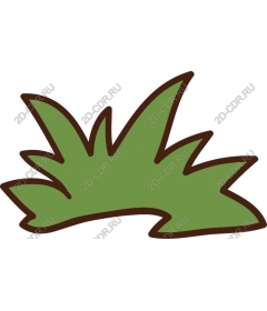 Stylized grass