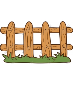  Charming wooden fence