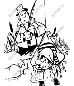  Fancy fisherman and pirate