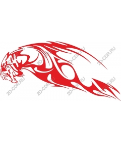 Red tiger
