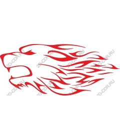 Red lion Flame