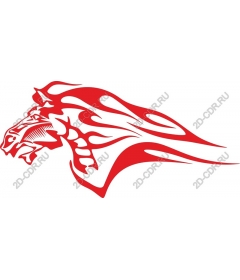  Flaming lion