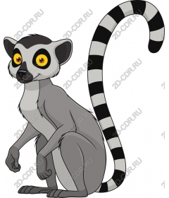  Charming animated lemur