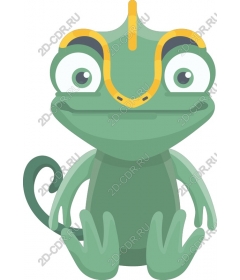 Playful chameleon