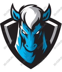  Динамическая эмблема Blue Bull