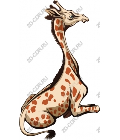 Giraffe's delight: playful