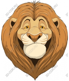  A majestic lion's head