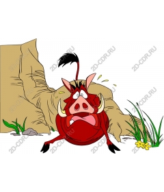  Cartoon warthog