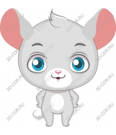  Adorable cartoon mouse