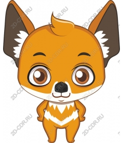  Adorable cartoon Fox