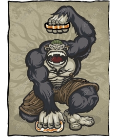Mighty gorilla sushi