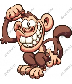  Cheeky monkey cartoon