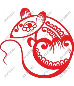 Decorative rat