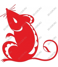Fancy red mouse