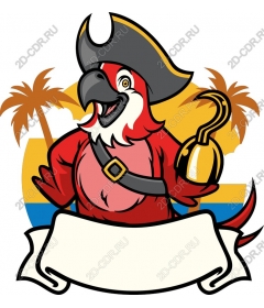 The adventures of pirate parrot