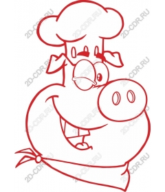  Chef pig