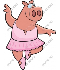Ballet pig