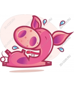  Cartoon pig