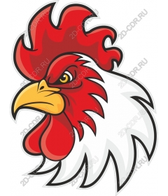 Rooster head