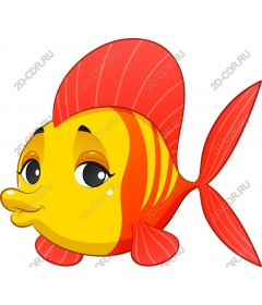  Cute cartoon fish