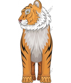 Majestic tiger