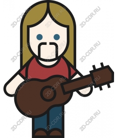  Charming guitarist