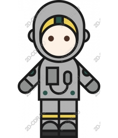  Charming astronaut