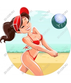  Bouncy beach volleyball