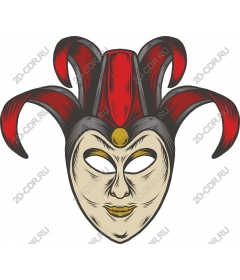 The jester mask