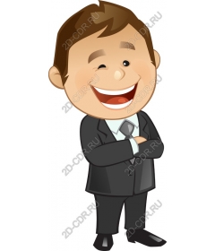  Happy businessman