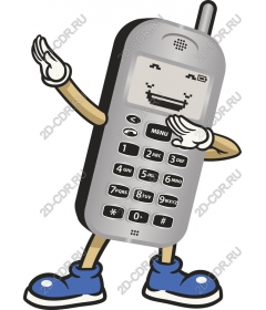  Charming character vintage mobile phone