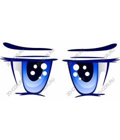  Bright blue eyes