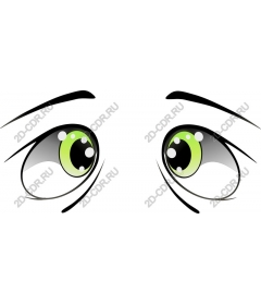  Charming green eyes